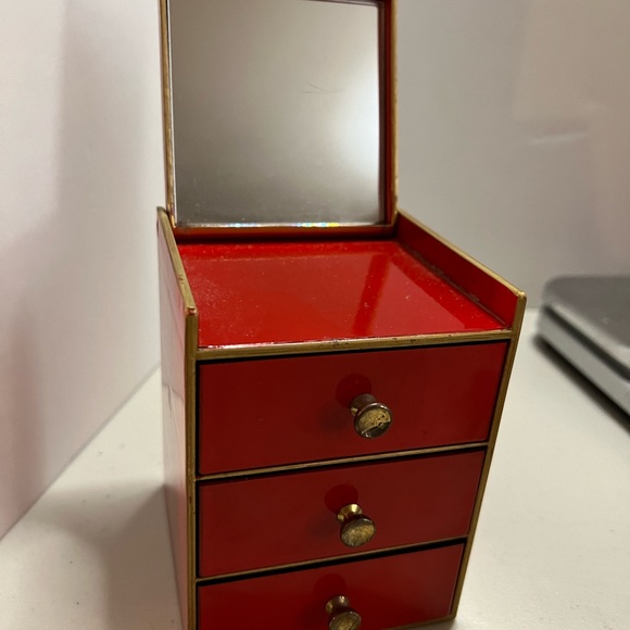 Japanese lacquer jewelry box - Picture 4 of 5
